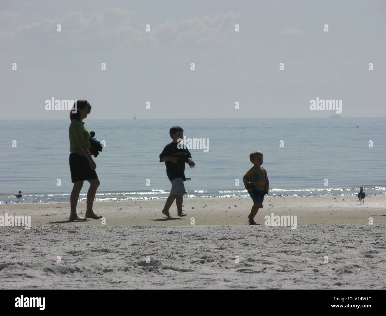 I visitatori di St Pete Beach e Pasa Grille Florida si impegnano in esercizio il rilassamento e hobbies durante la mia vacanza Foto Stock