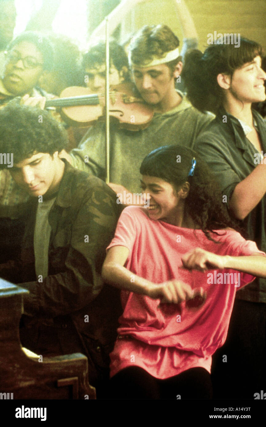 La fama 1980 Alan Parker Irene Cara Lee Curreri Foto Stock