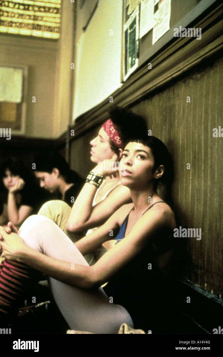 La fama 1980 Alan Parker Irene Cara Barry Miller Foto Stock