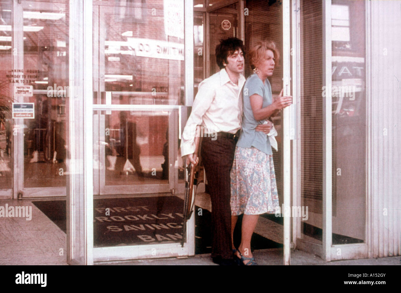 Cane giorno pomeriggio Anno 1975 Direttore Sidney Lumet Al Pacino Foto Stock