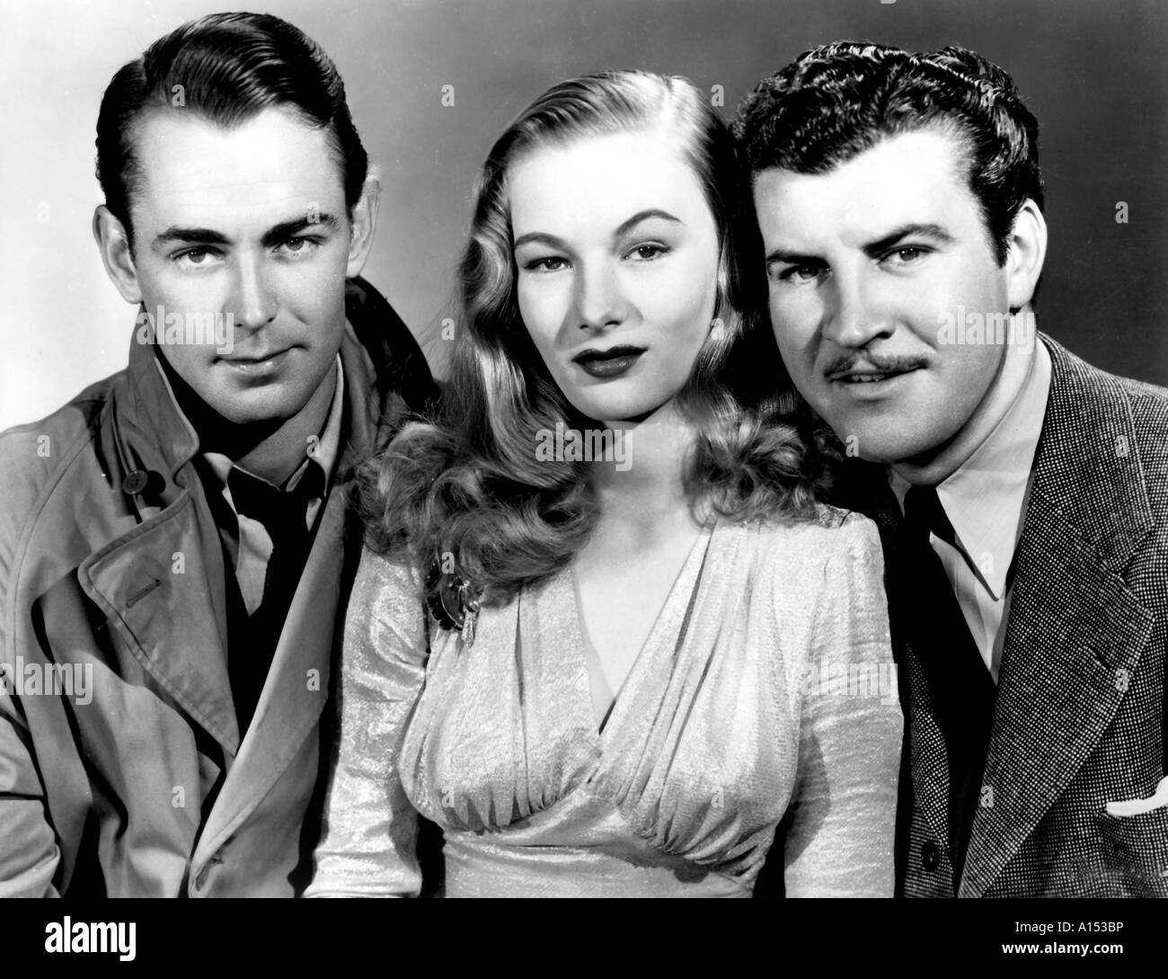 Questa pistola per noleggio Anno 1942 regista Frank Tuttle Veronica Lake Alan Ladd Robert Preston basato su Graham Greene s book Foto Stock