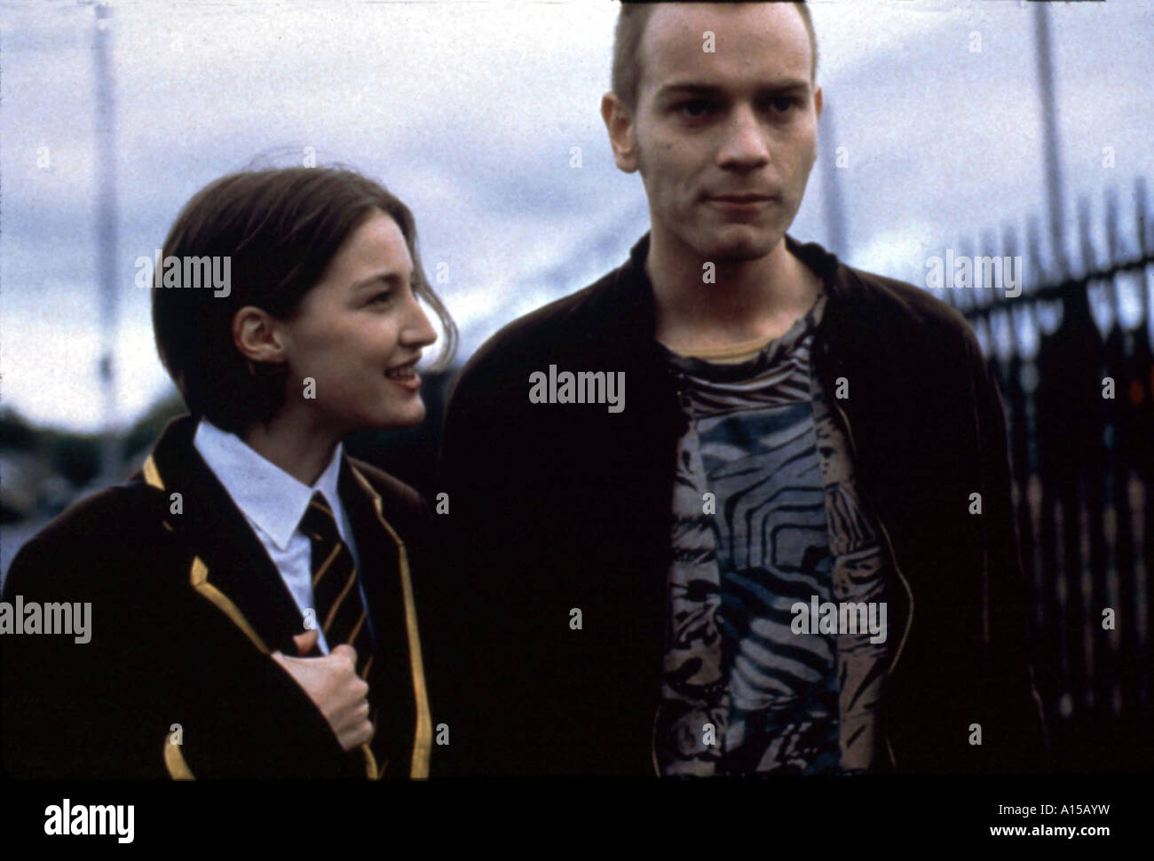 Trainspotting Anno 1996 Director Danny Boyle Kelly MacDonald Ewan MacGregor basato su Irvine Welsh s book Foto Stock