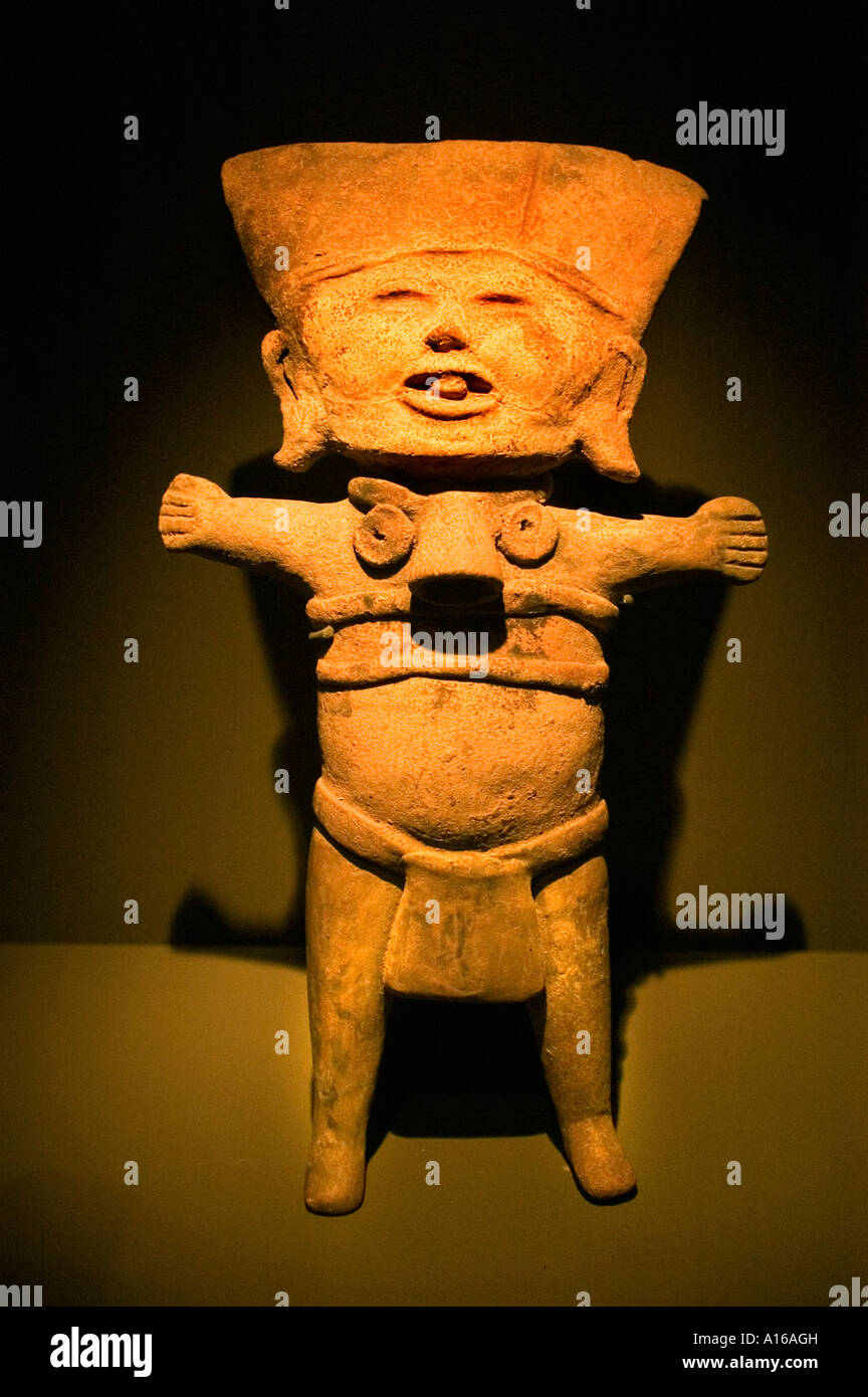 Tlaloc ridere Faccia Dio pioggia Veracruz ANNUNCIO 300 200 sulla costa del golfo del Messico MESSICO Foto Stock