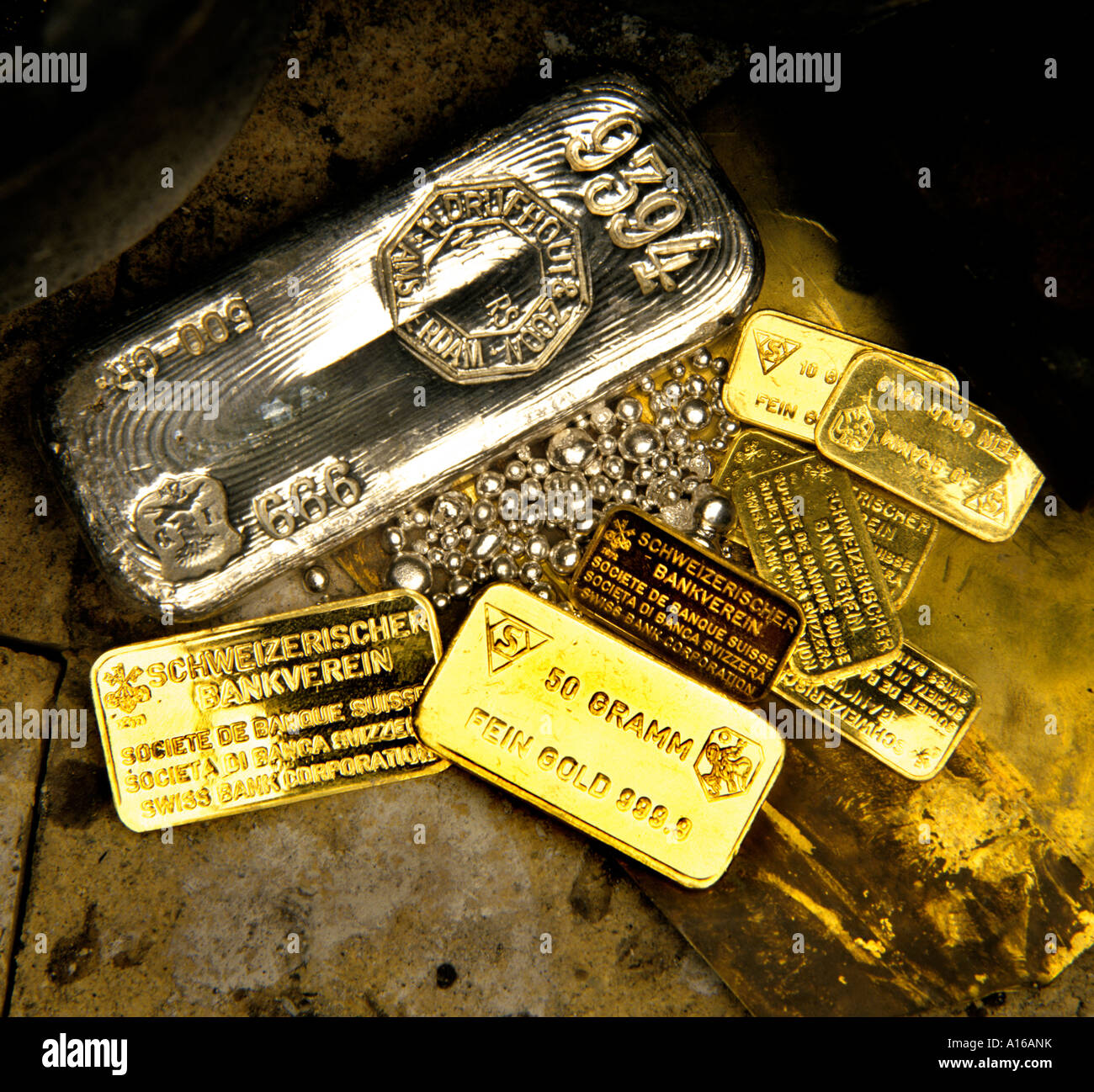 Amsterdam diamanti Coster la fabbrica di diamanti Holland Olanda oro argento Foto Stock