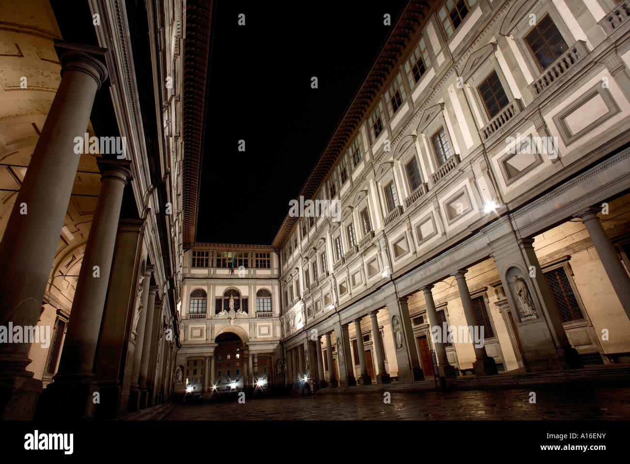 Galleria UFIZZI Firenze Firenze Toscana Italia Foto Stock