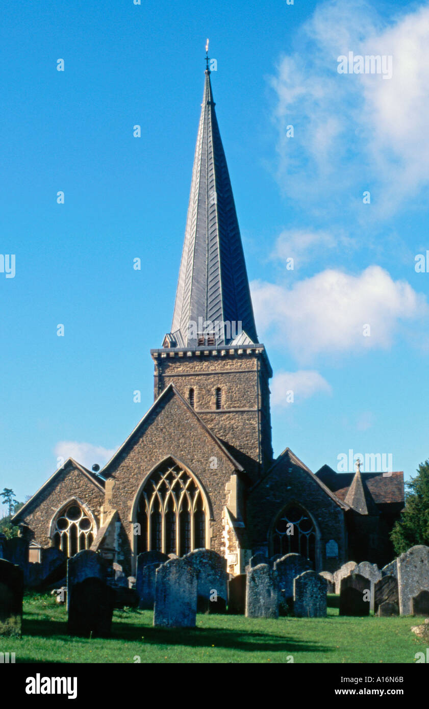 Chiesa di San Pietro San Paolo a Godalming, Surrey, England, Regno Unito Foto Stock