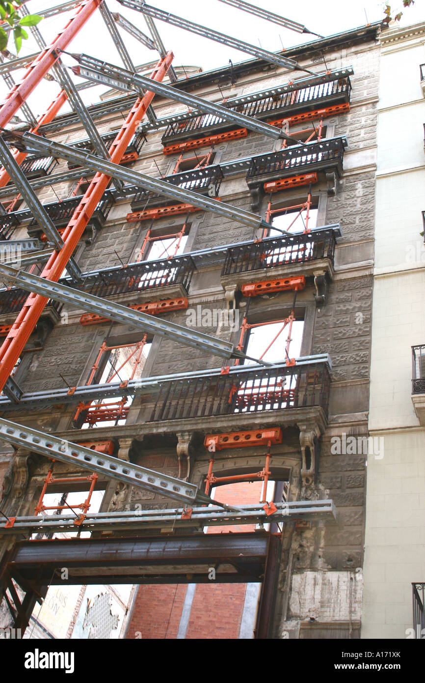 Ponteggio Foto Stock