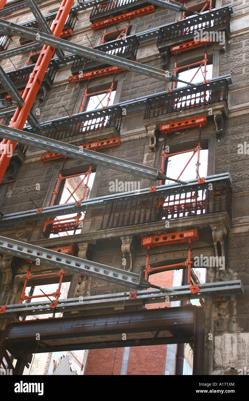 Ponteggio Foto Stock