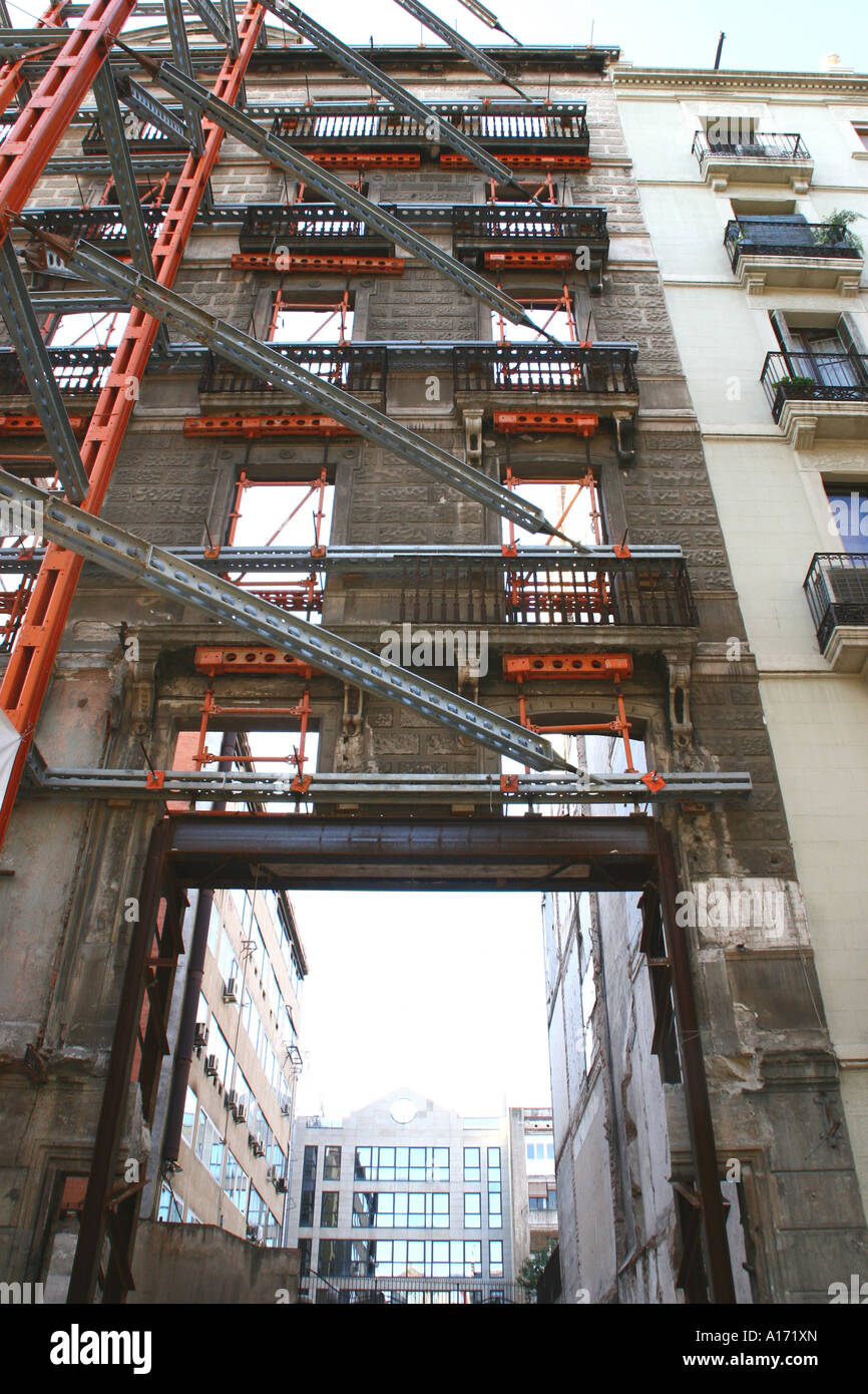 Ponteggio Foto Stock