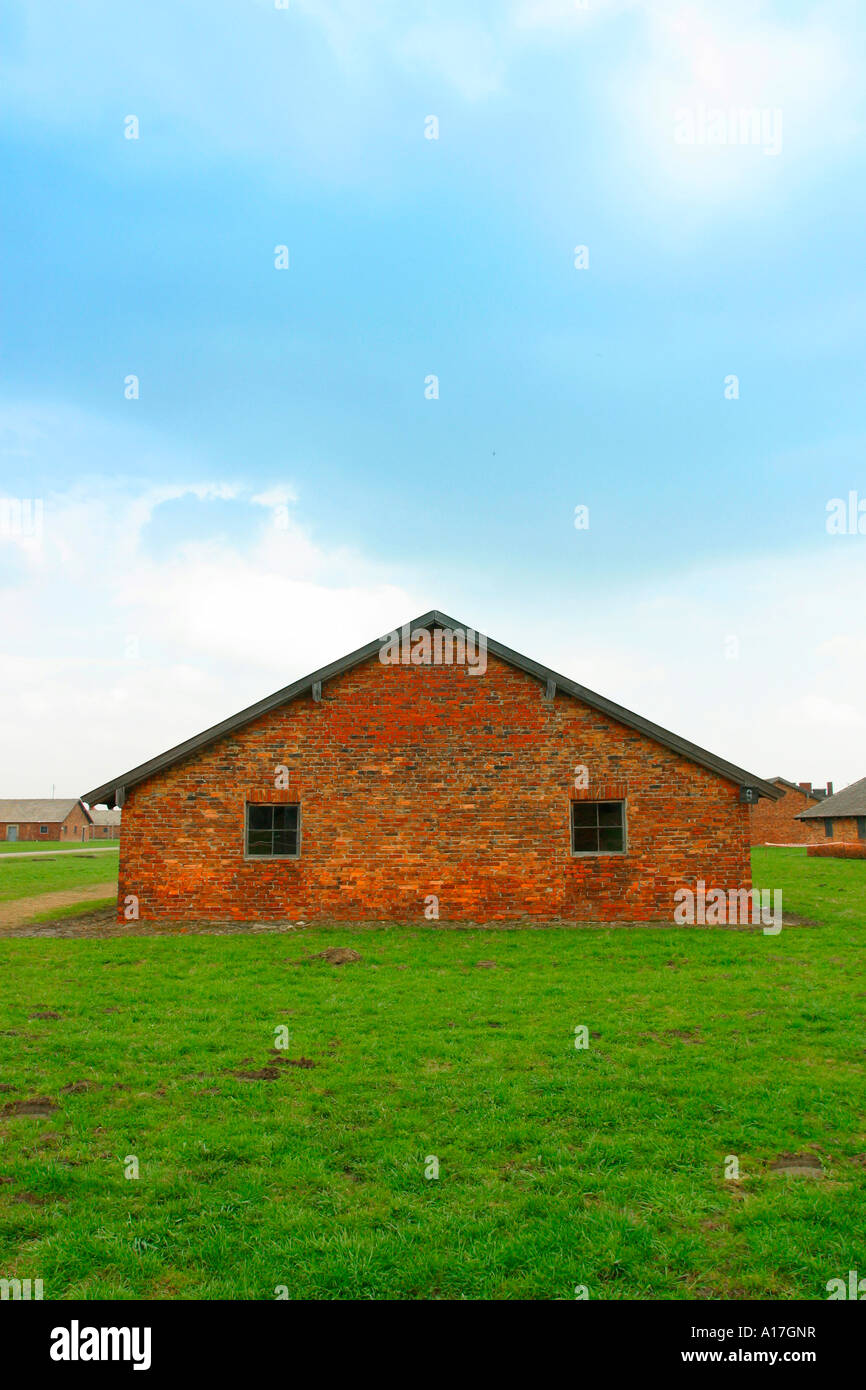 Il campo di concentramento di Auschwitz, Oswiecim, Polonia. Foto Stock