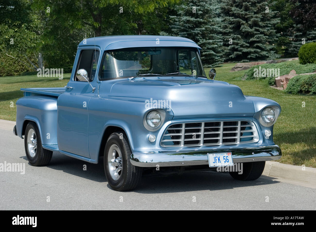 1956 Chevrolet pickup truck Foto Stock