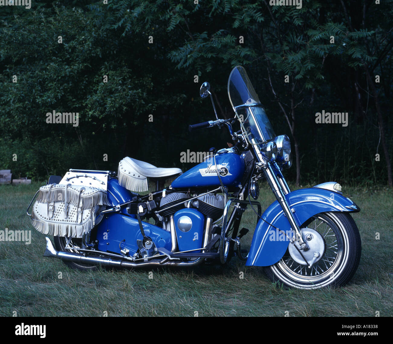 1952 Indian Chief Roadmaster Foto Stock