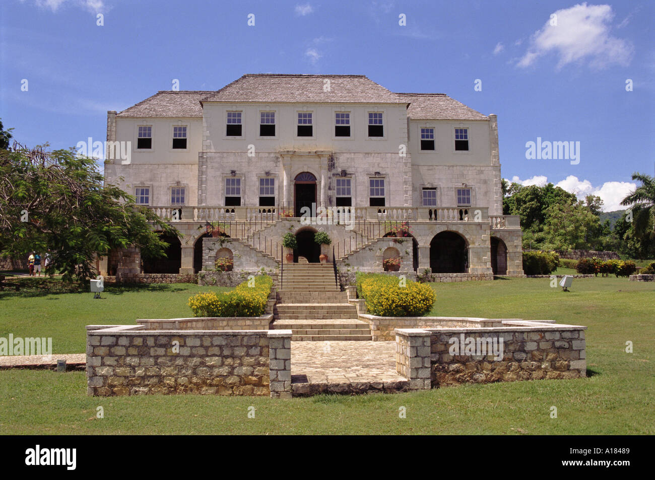 Il Rose Hall Great House Caraibi Giamaica Robert Harding Foto Stock