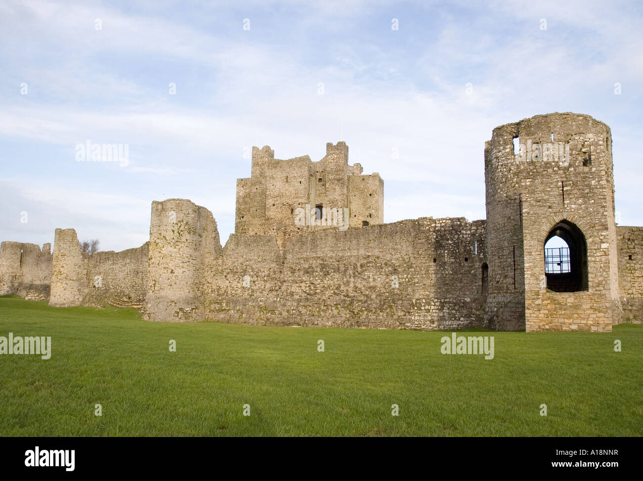Castello di Trim nella contea di Meath in Irlanda Foto Stock