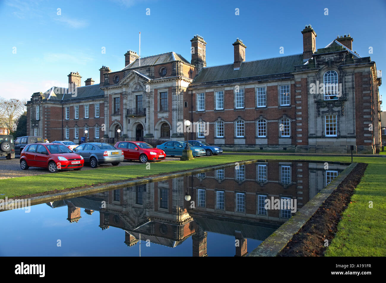 County Hall North Yorkshire County Council Northallerton Yorkshire Foto Stock