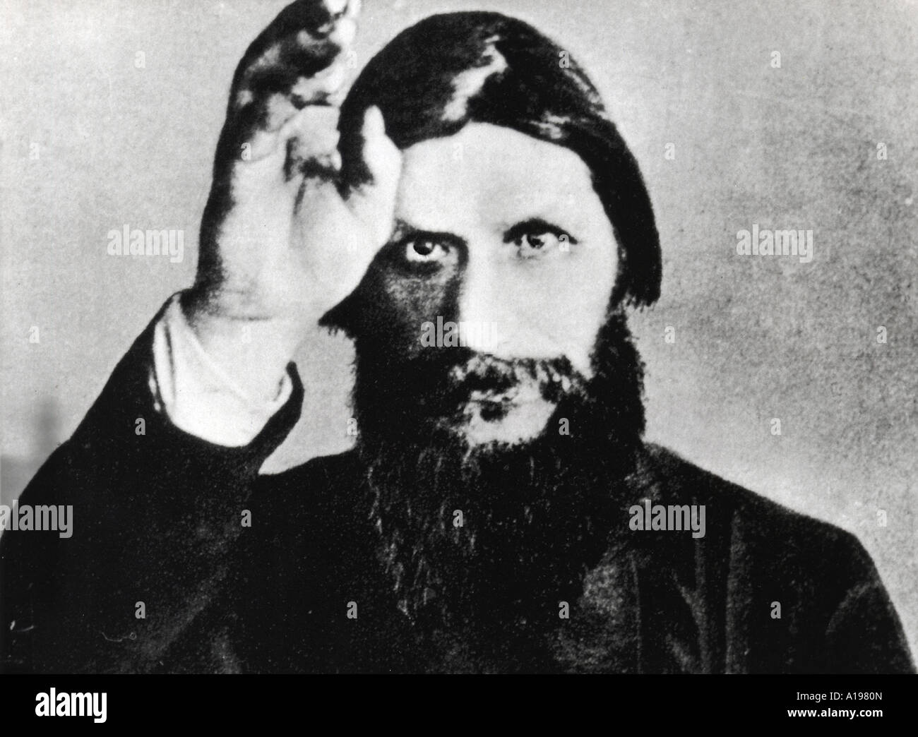 GRIGORI RASPUTIN 1871 al 1916 - Russo contadina e auto stile leader religiosi Foto Stock