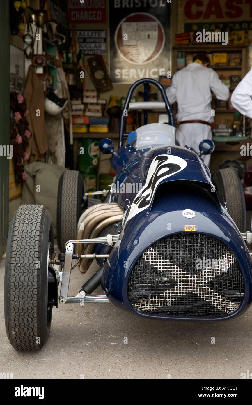 Cooper Bristol Mk2 T23 al Goodwood, Sussex, Inghilterra. Foto Stock