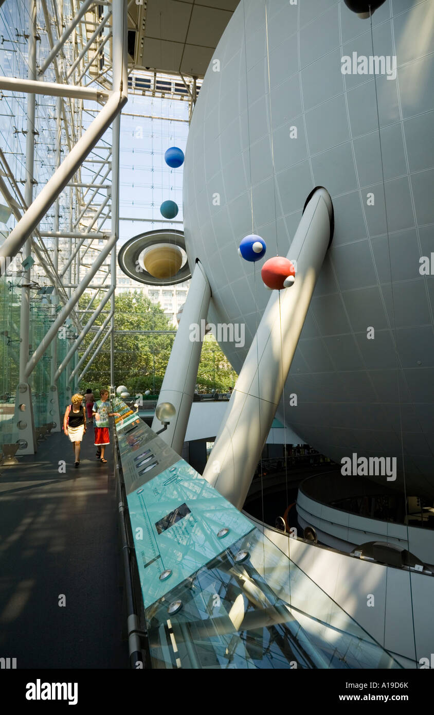 Il Museo Americano di Storia Naturale, della parte ovest di Central Park di New York, Stati Uniti d'America. Foto Stock