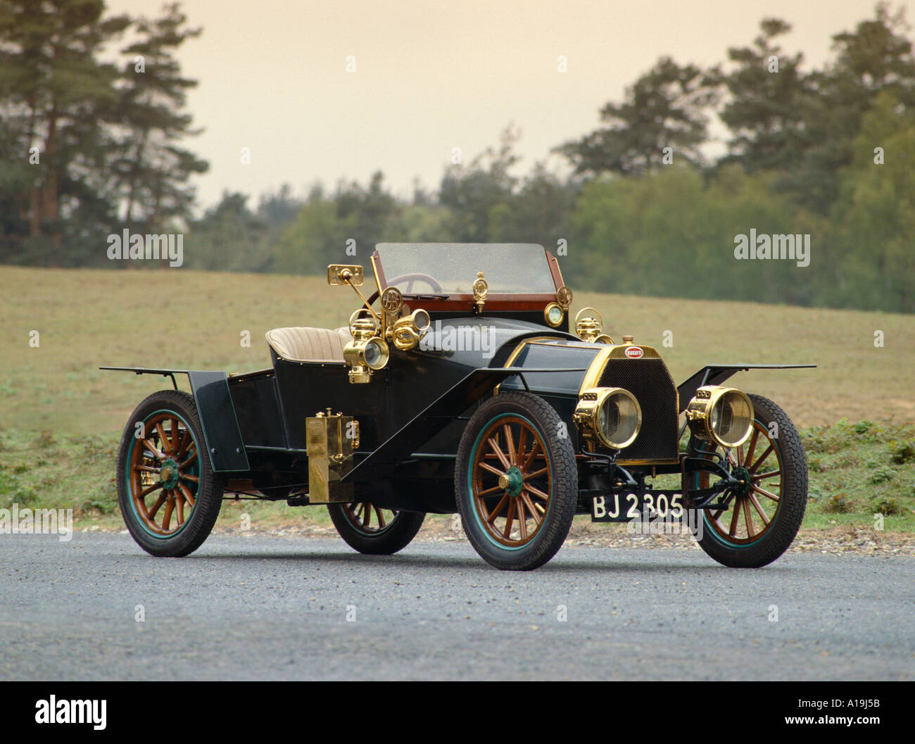 1910 Bugatti 15 1.3 litro 2 sede Sporting Spider Paese d'origine Francia Foto Stock