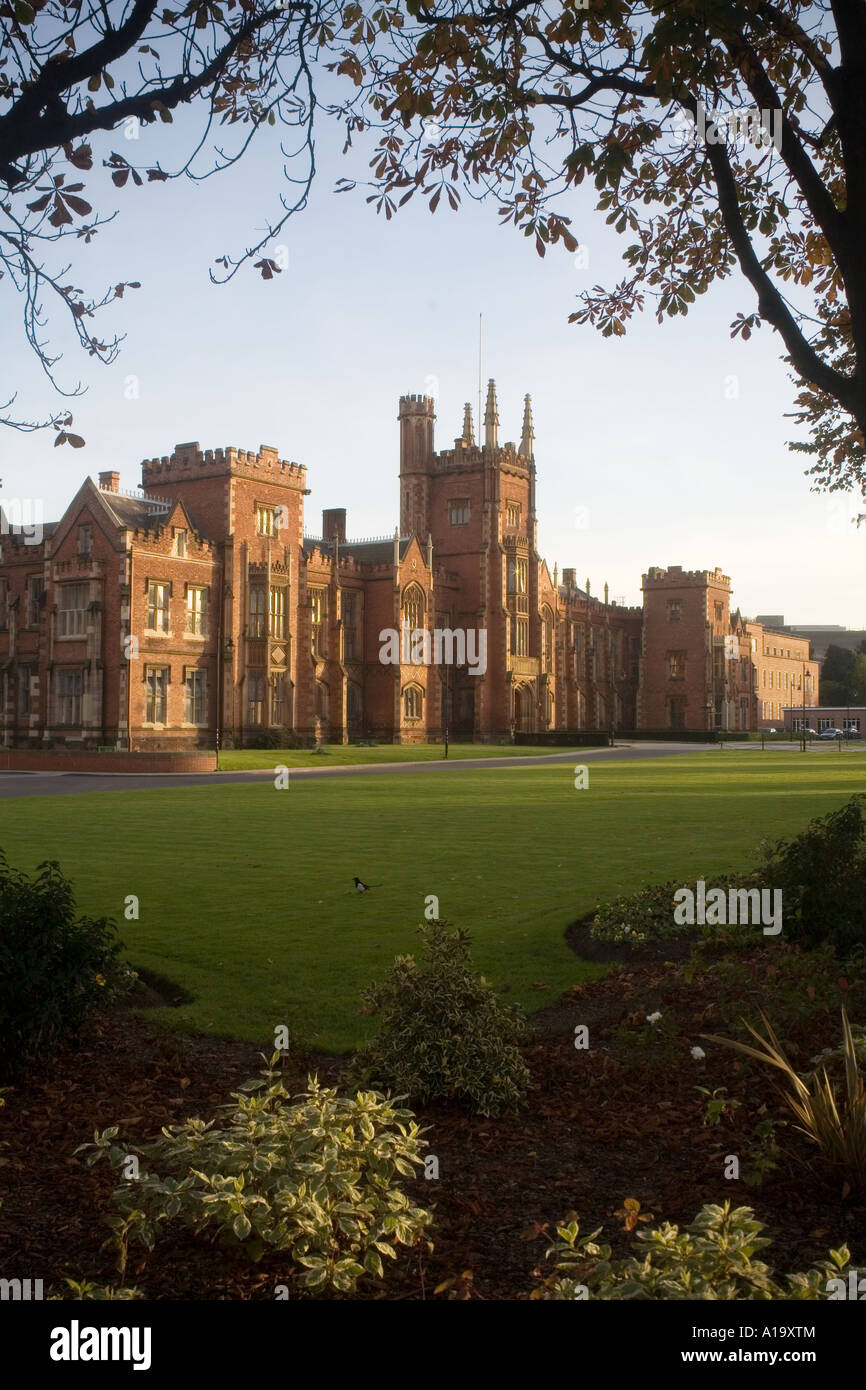 Queen's University di Belfast Foto Stock