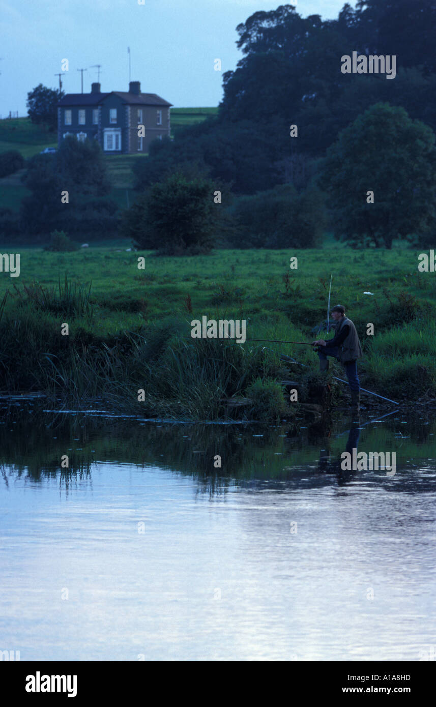 Pescatore irlandese Foto Stock