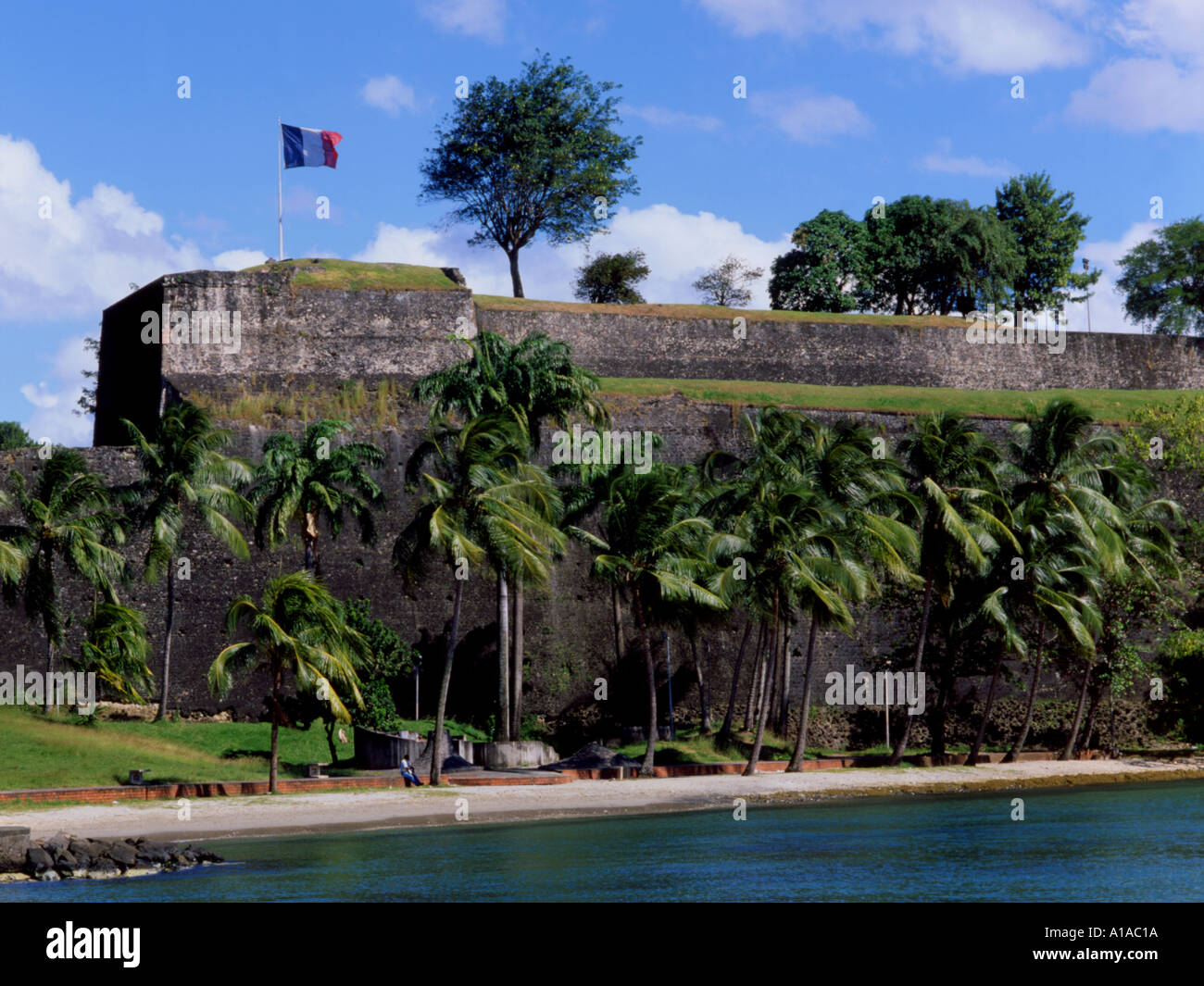 Martinica Fort de France Fort St Louis Foto Stock
