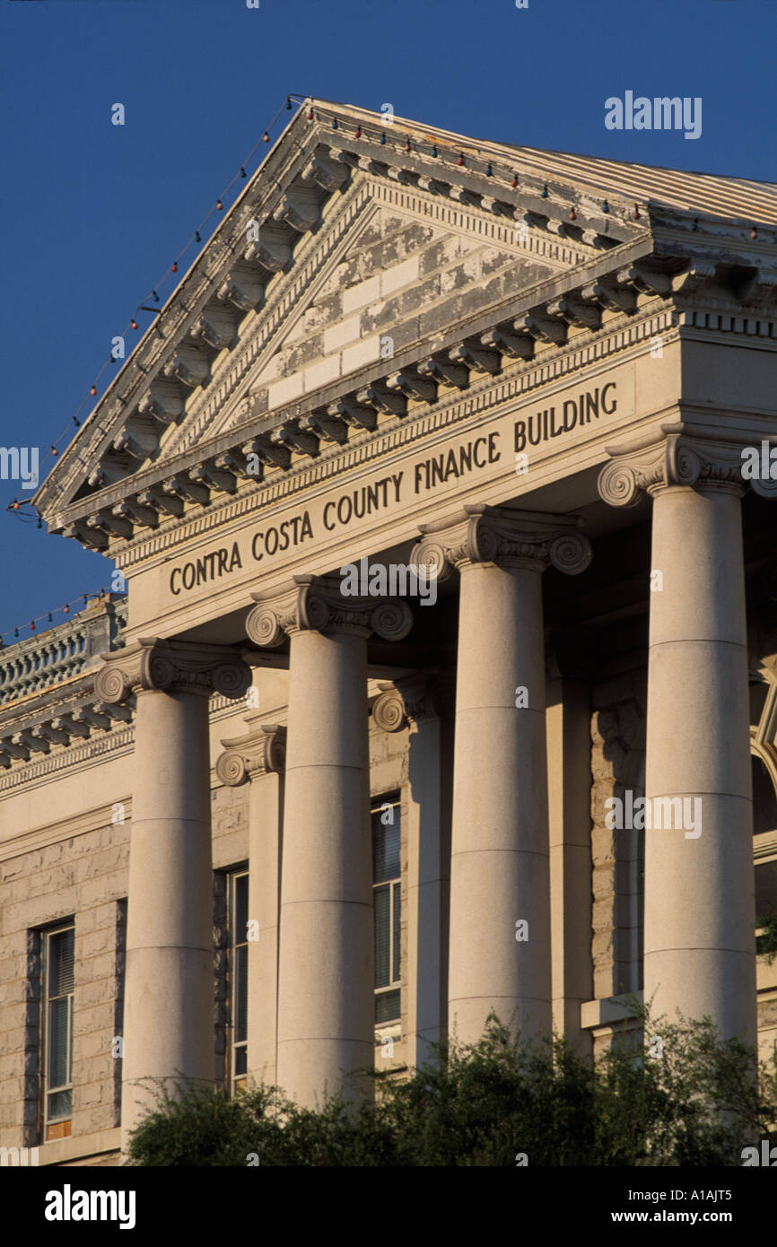 California, Contra Costa, Old County Courthouse, Martinez, costruito nel 1901 Foto Stock