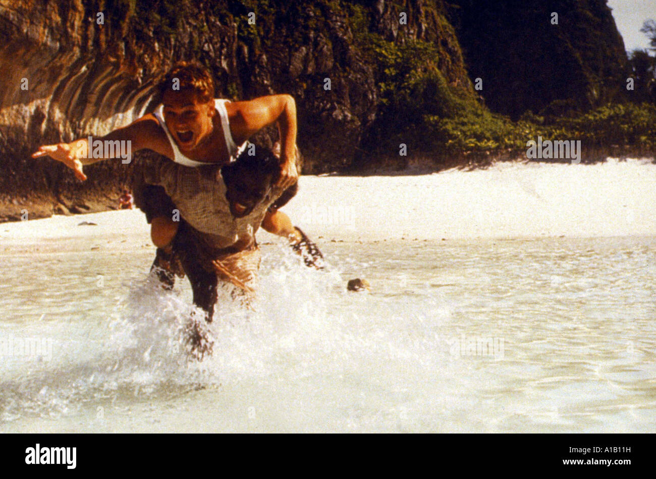 La spiaggia 2000 Director Danny Boyle Leonardo Di Caprio basato su Alex Garland s book Foto Stock