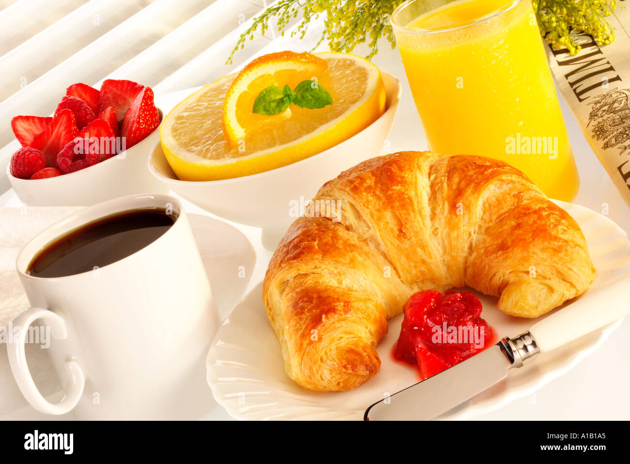 COLAZIONE Foto Stock