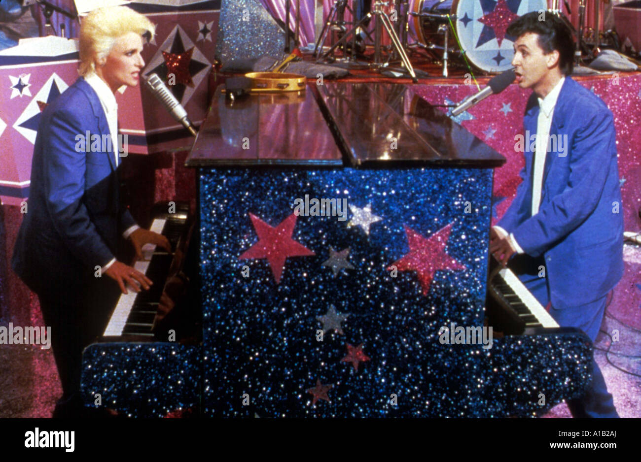 Dare i miei saluti a Broad Street Anno 1984 Director Peter Webb Paul McCartney Linda McCartney Foto Stock