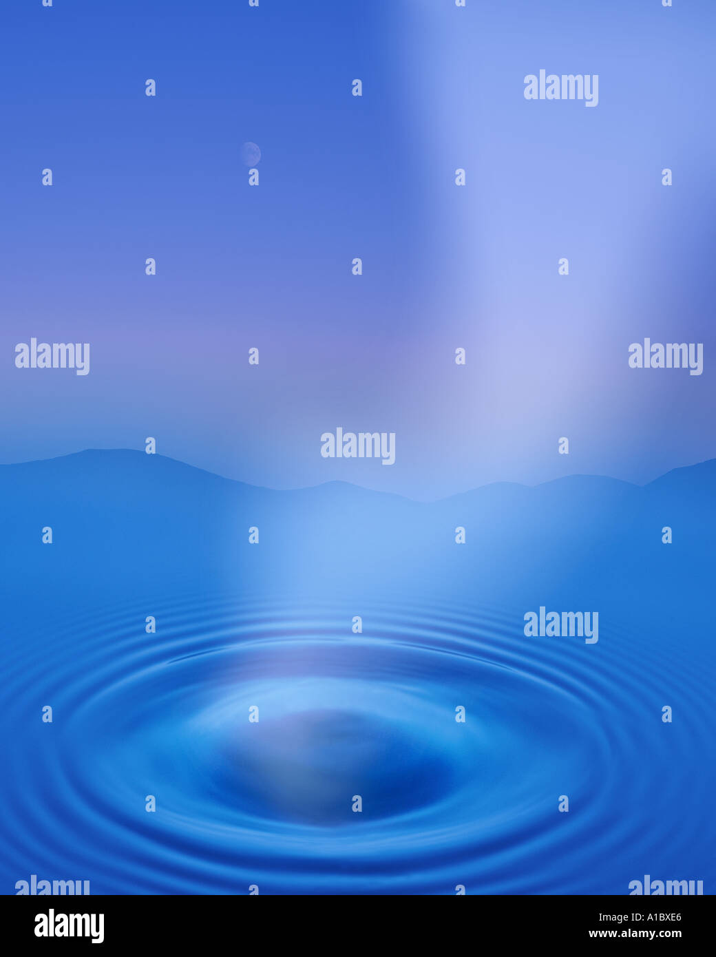 Concetto digitale: il dispositivo Vortex Foto Stock