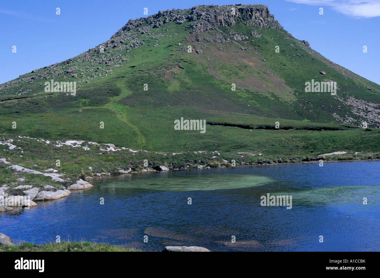 Isola di Raasay Dun Caan Scozia Scotland Foto Stock