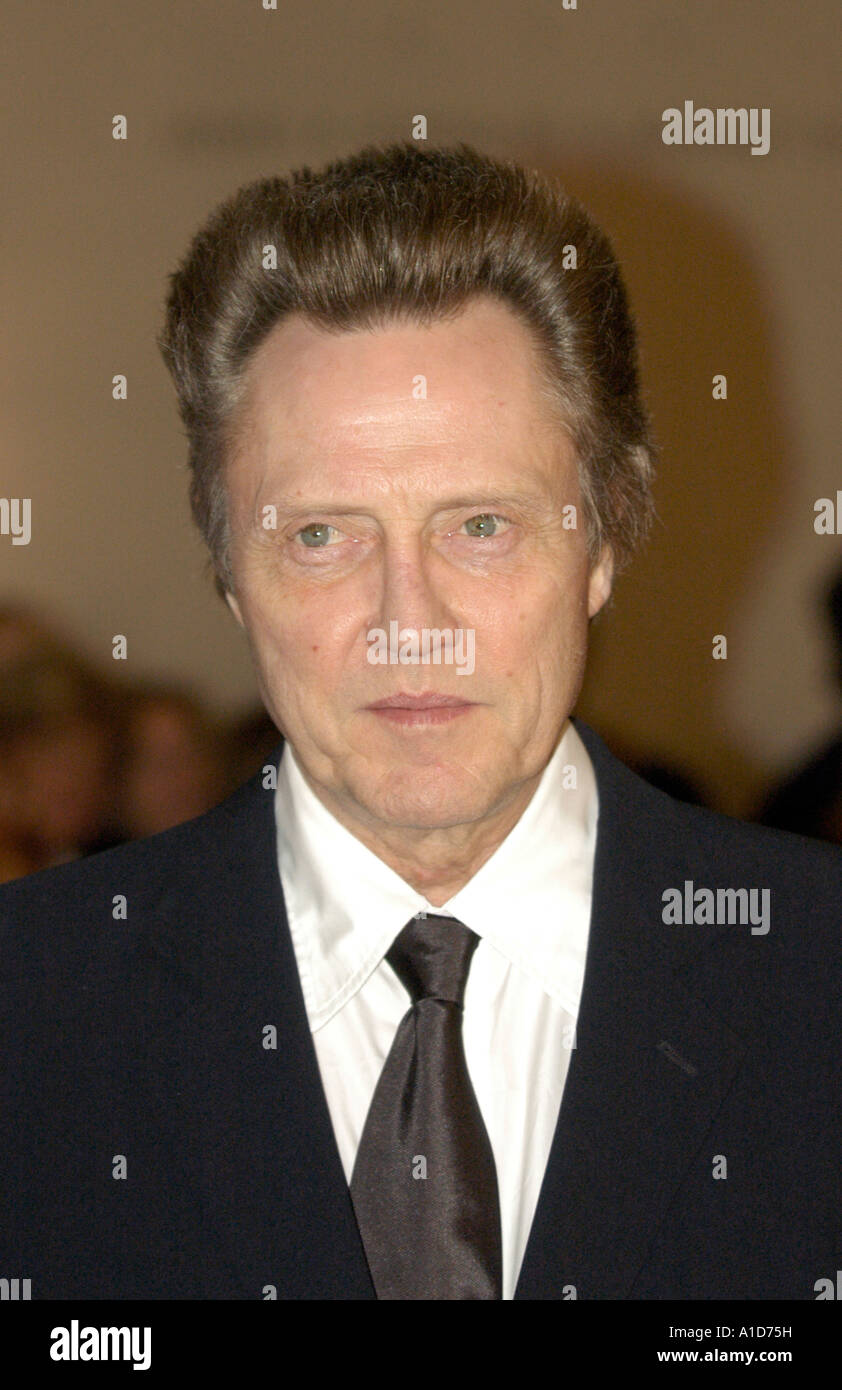 Christopher Walken arriva al settimo annuale di Mark Twain Prize Washington D C . Foto Stock