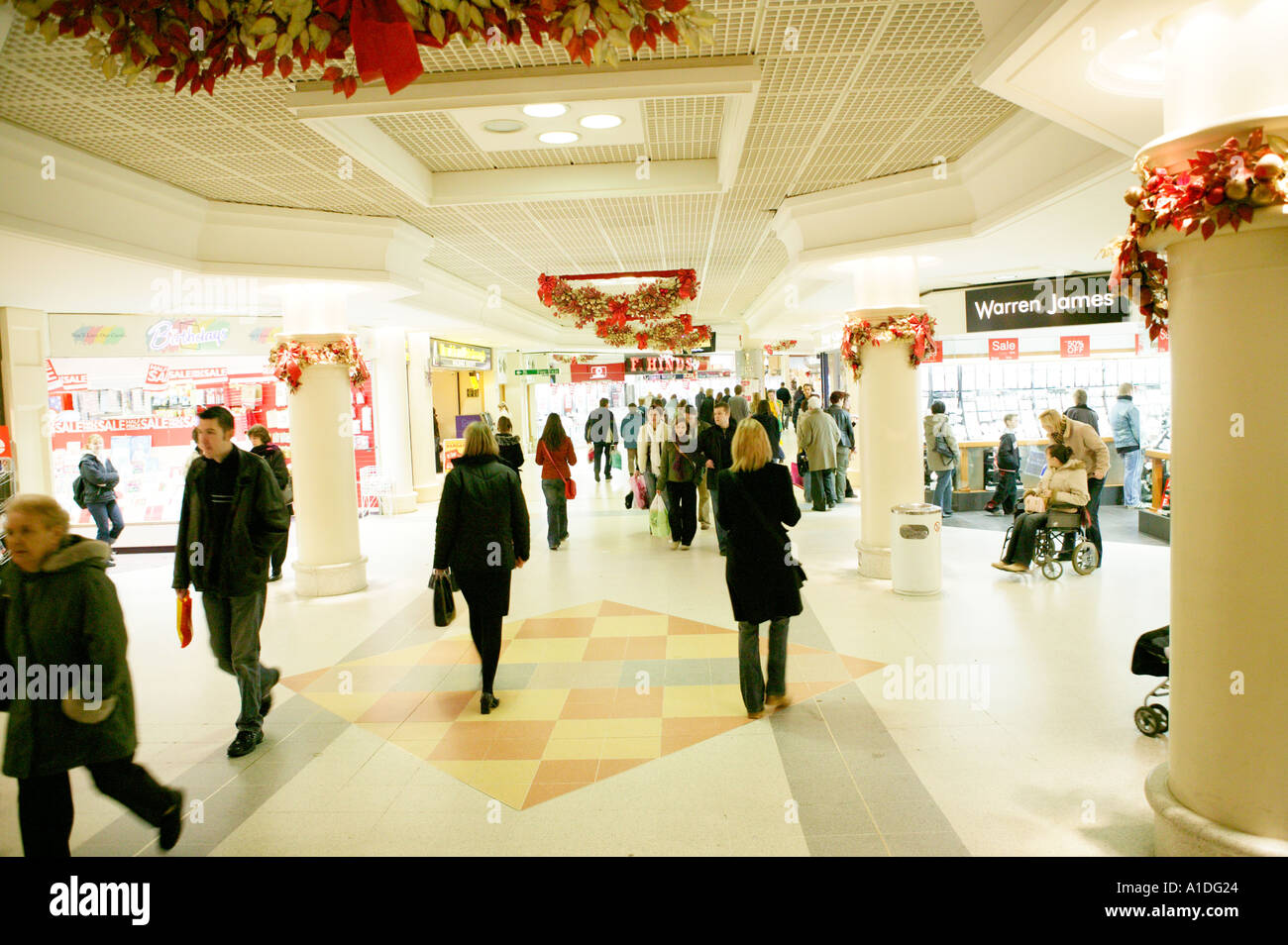 Shopping Mall REGNO UNITO Foto Stock