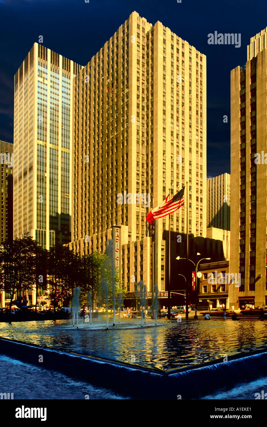 FIFTH AVENUE DI NEW YORK CITY STATI UNITI D'AMERICA Foto Stock