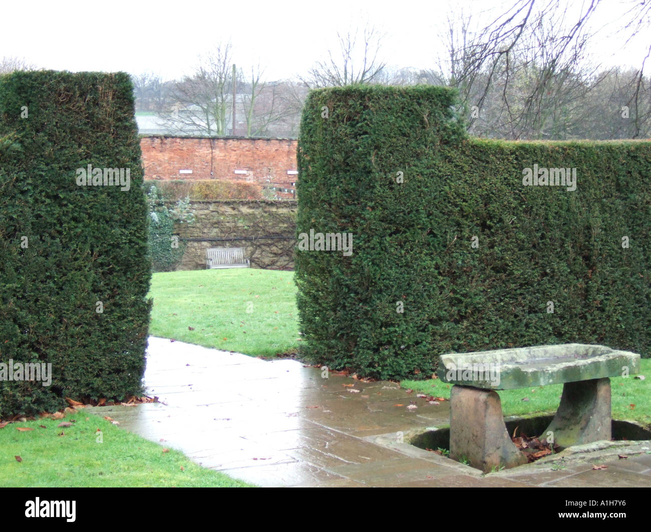 Giardini di Wentworth Sheffield Inghilterra Foto Stock