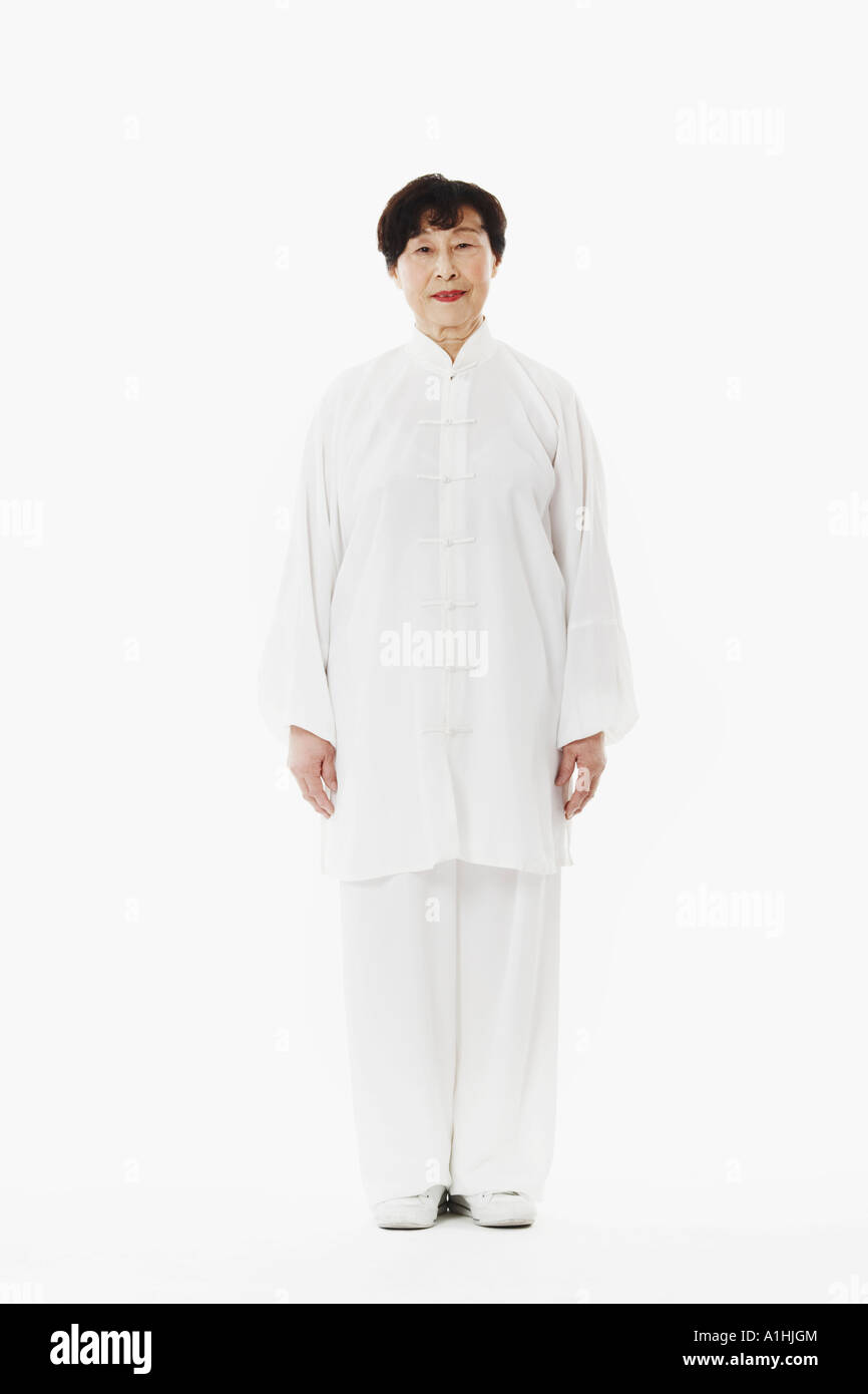 Ritratto di una donna matura Foto Stock