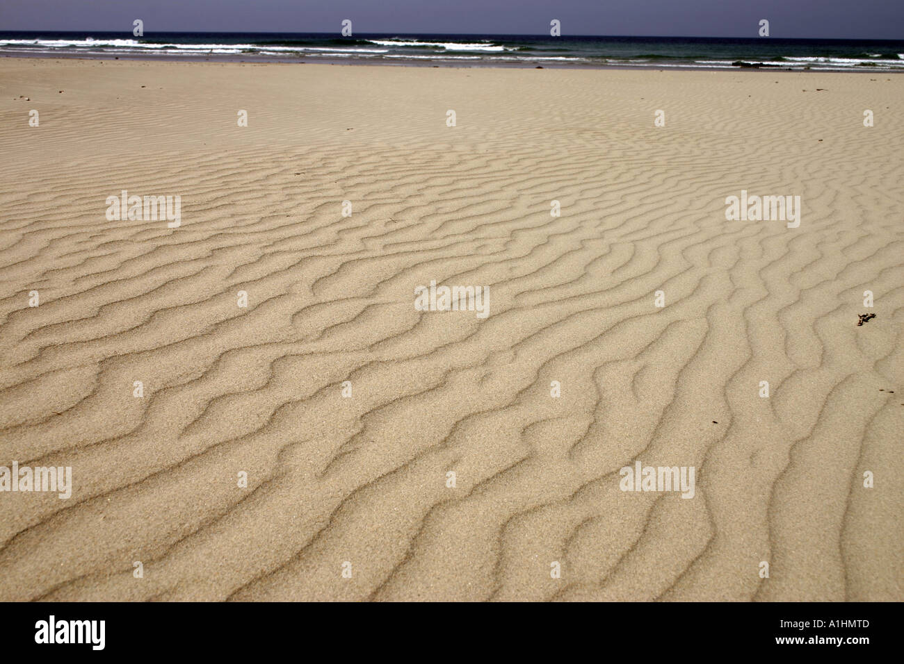 Spiaggia sabbiosa a Ardnave isola scozzese di Islay Ebridi Interne in Scozia UK Foto Stock