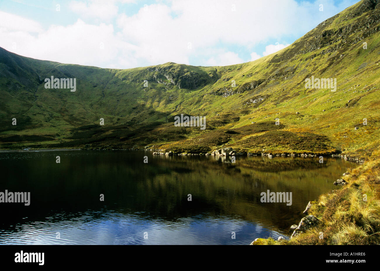 Loch Skene Foto Stock