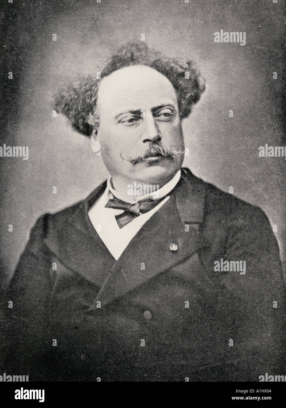 Alexandre Dumas il giovane, 1824 - 1895. Autore francese, figlio di Dumas père. Foto Stock