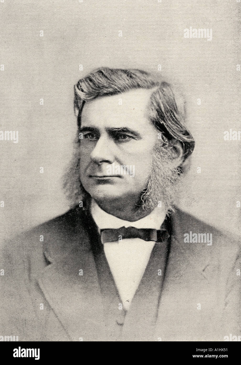 Thomas Henry Huxley, 1825 -1895. Fisiologo inglese, anatomista, zoologo, antropologo, agnostico, biologo ed educatore. Foto Stock