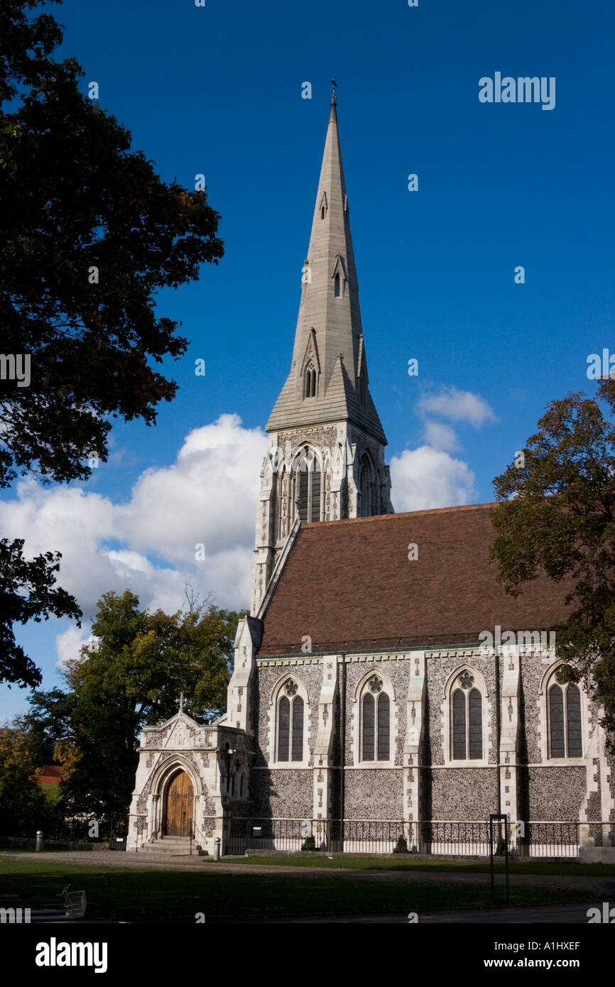 St Alban chiesa a Copenaghen Foto Stock