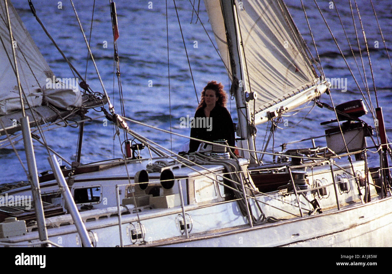 Bonaccia Anno 1987 Direttore Philip Noyce Nicole Kidman basato su Charles Williams prenota Foto Stock