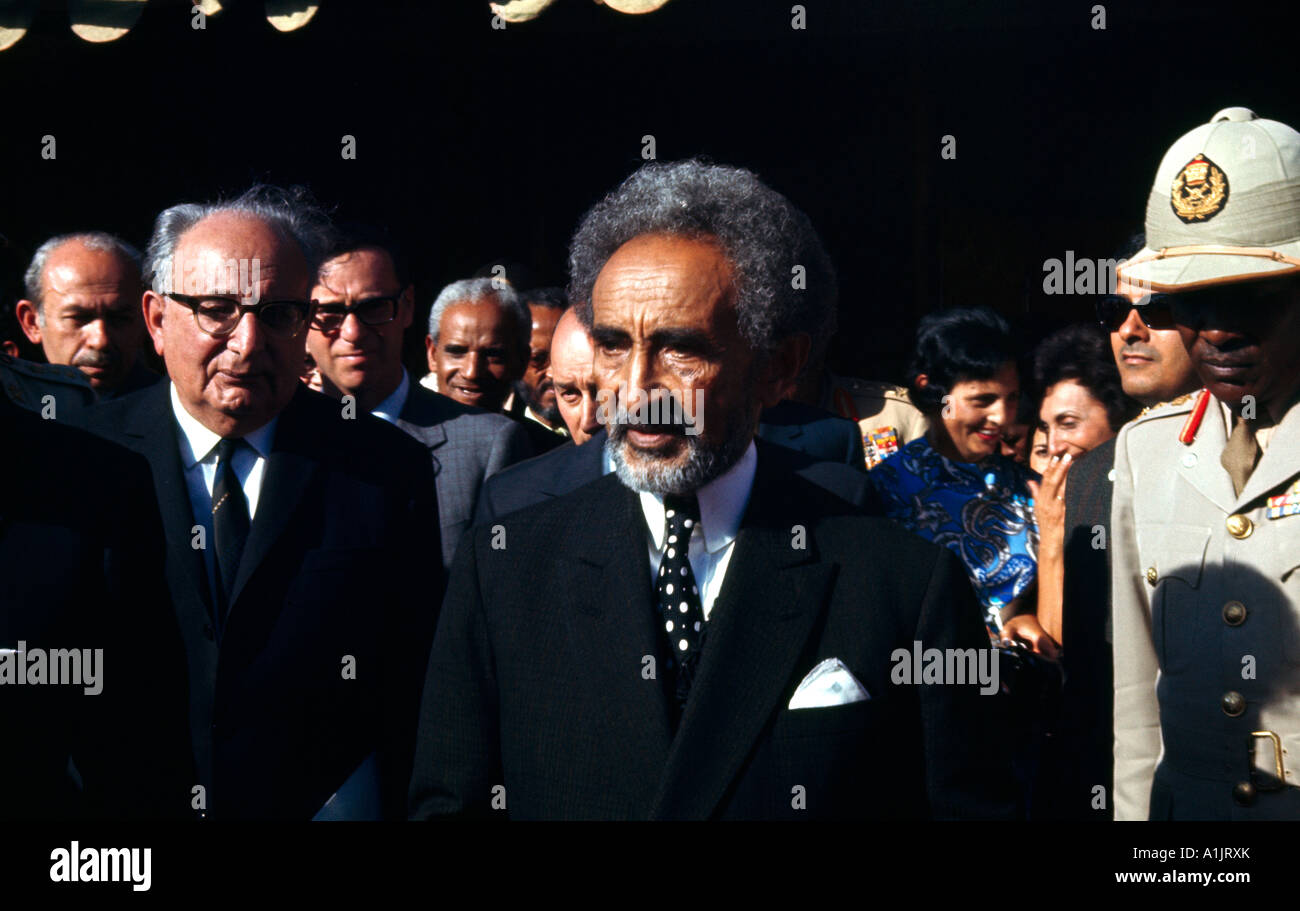 Etiopia Haile Selassie Rastafarian Foto Stock