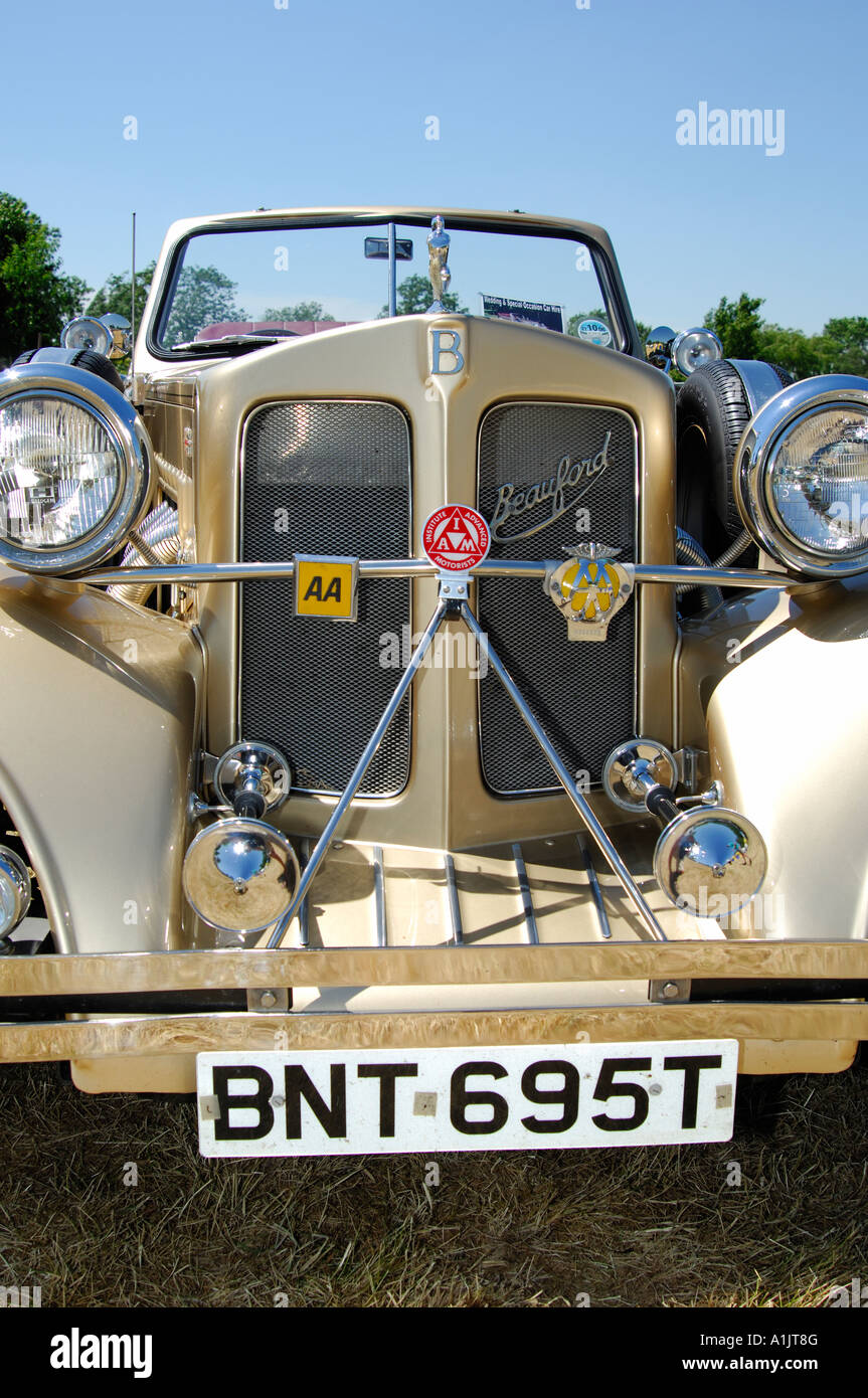 Close up di un'annata Beauford automobile Foto Stock