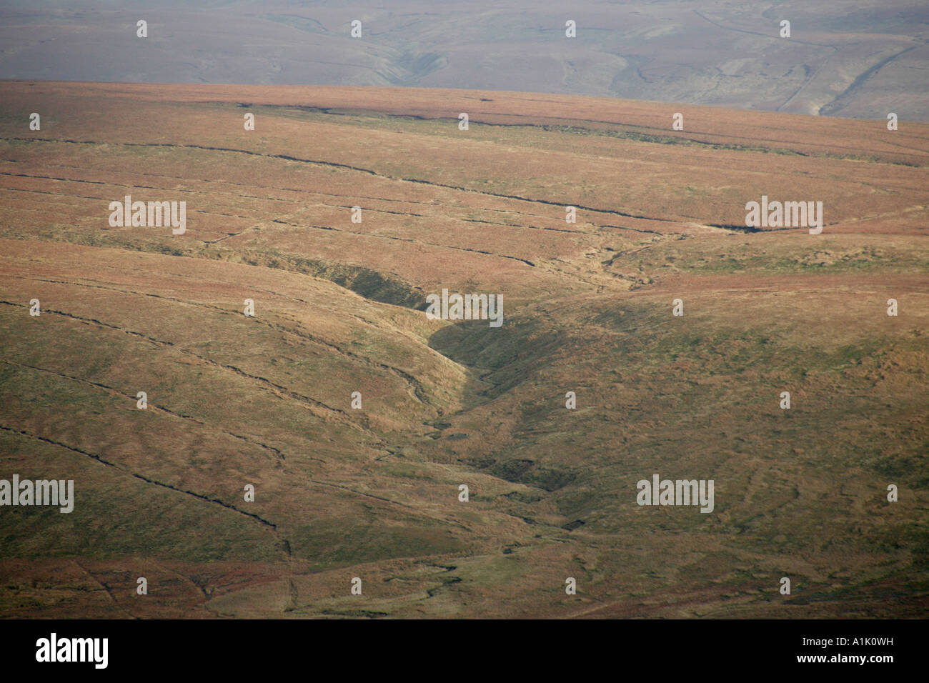 Moorland nel Yorkshire Dales Foto Stock