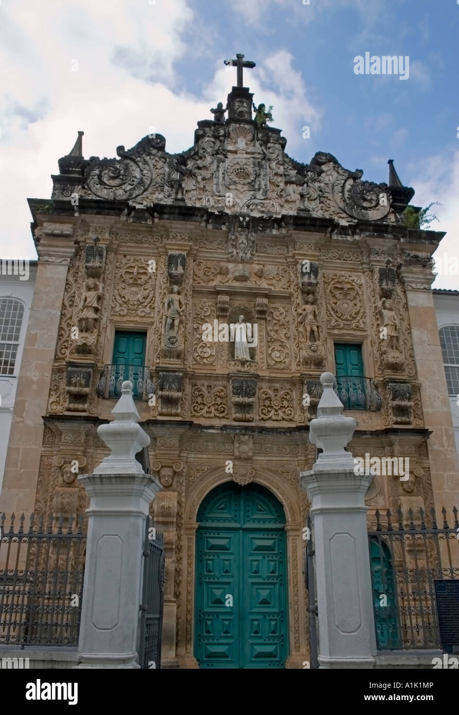 Chiesa del Terzo Ordine Ordem Terceira di São Francisco Salvador da Bahia Brasile Foto Stock