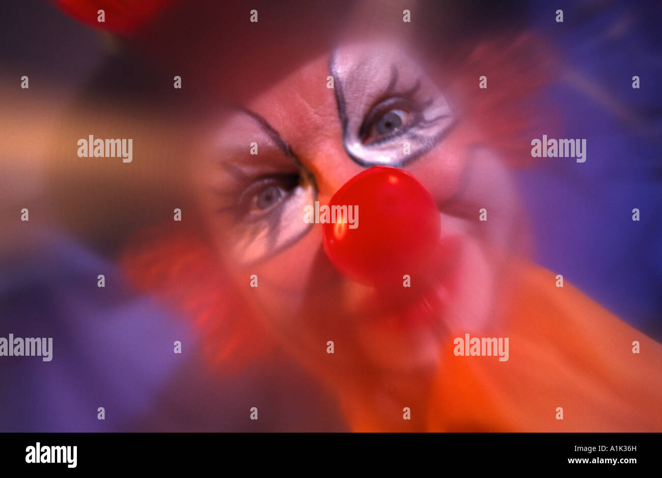 Clown - Ritratto Foto Stock