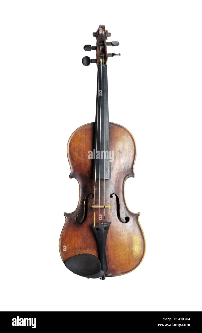 Violino antico Foto Stock