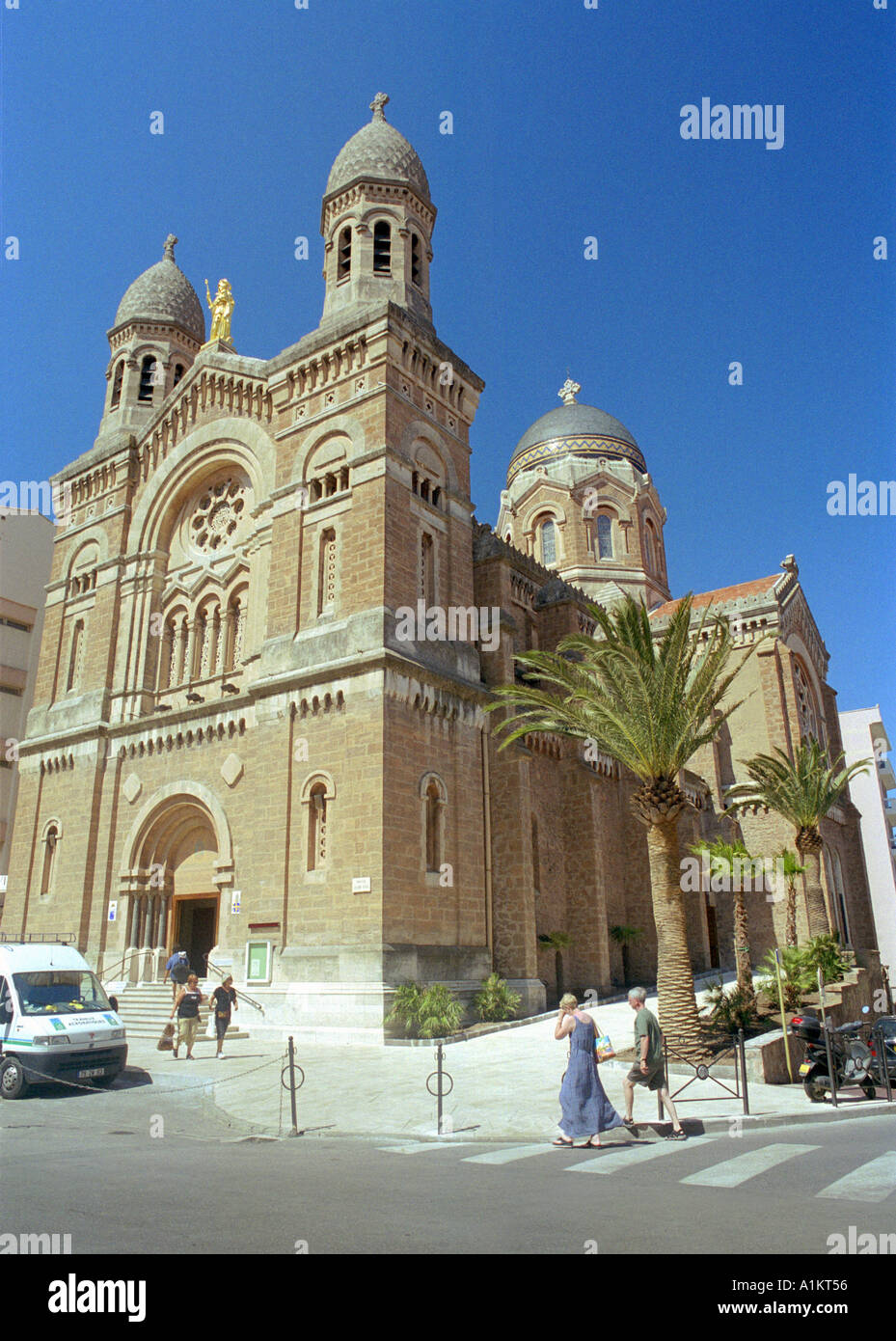 Eglise Notre Dame de la Victoire chiesa di St Raphael sulla Riviera francese Foto Stock